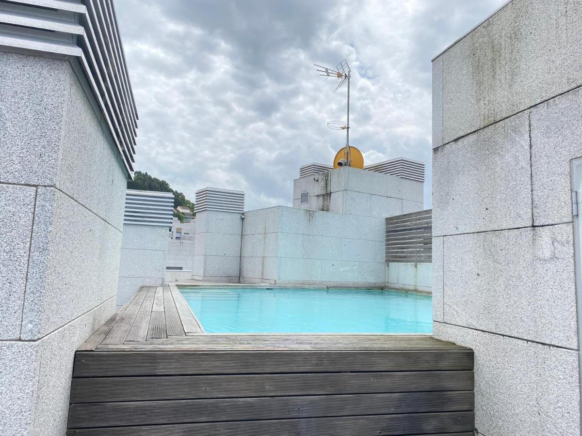 Apartament Apartamento Con Piscina Vigo Zewnętrze zdjęcie